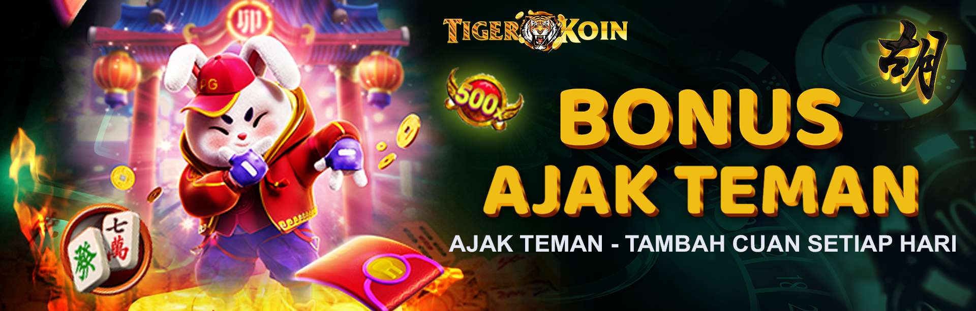 Promo Ajak Teman Tambah Cuan di TIGERKOIN