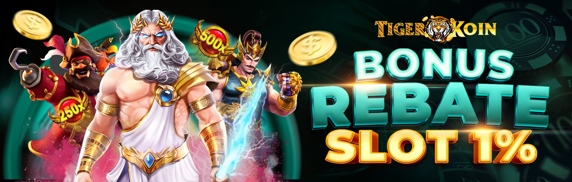 Bonus Rebate Slot 1%